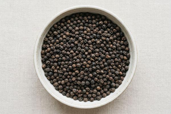 Black peppercorns