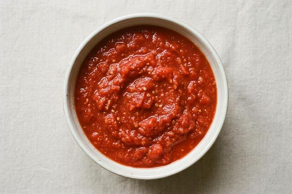 Canned crushed tomatoes
