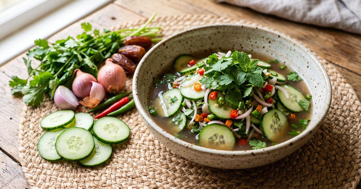 Ajad, Thai Cucumber Relish