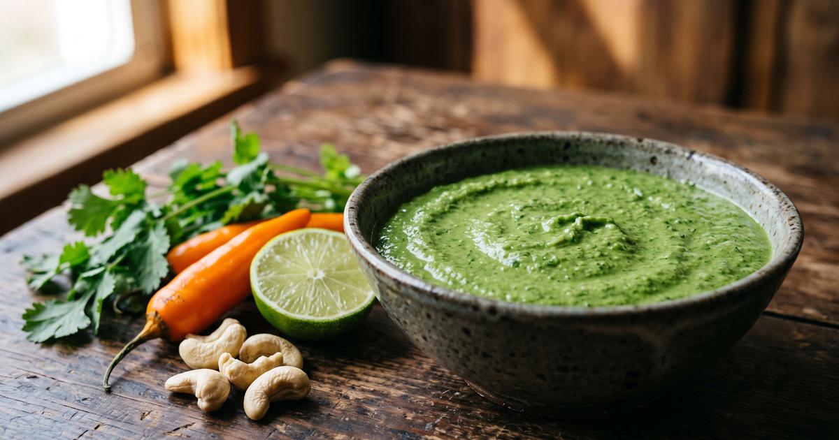 Aji Verde, Peruvian Green Sauce