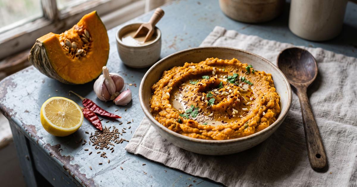 Ajlouk el Qara'a, Tunisian Pumpkin Dip