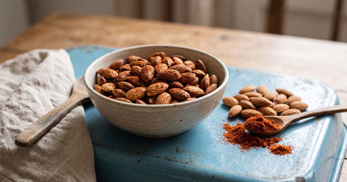 Almendras al Pimentón, Spanish Smoked Paprika Almonds