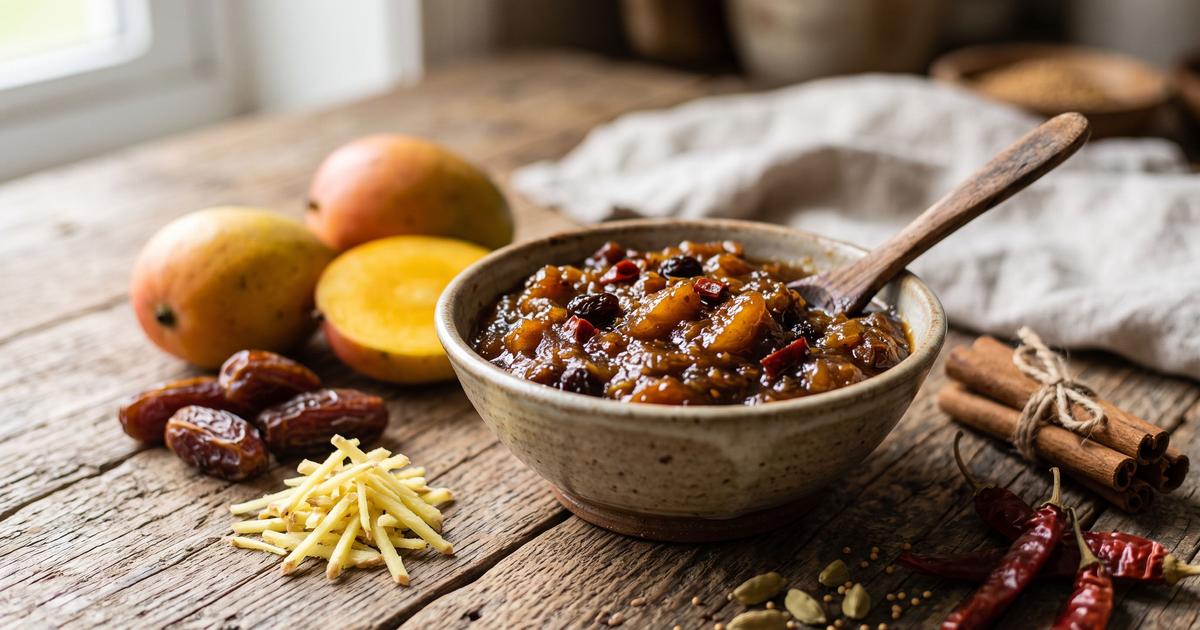 Amba Chutney, Sri Lankan Mango Chutney