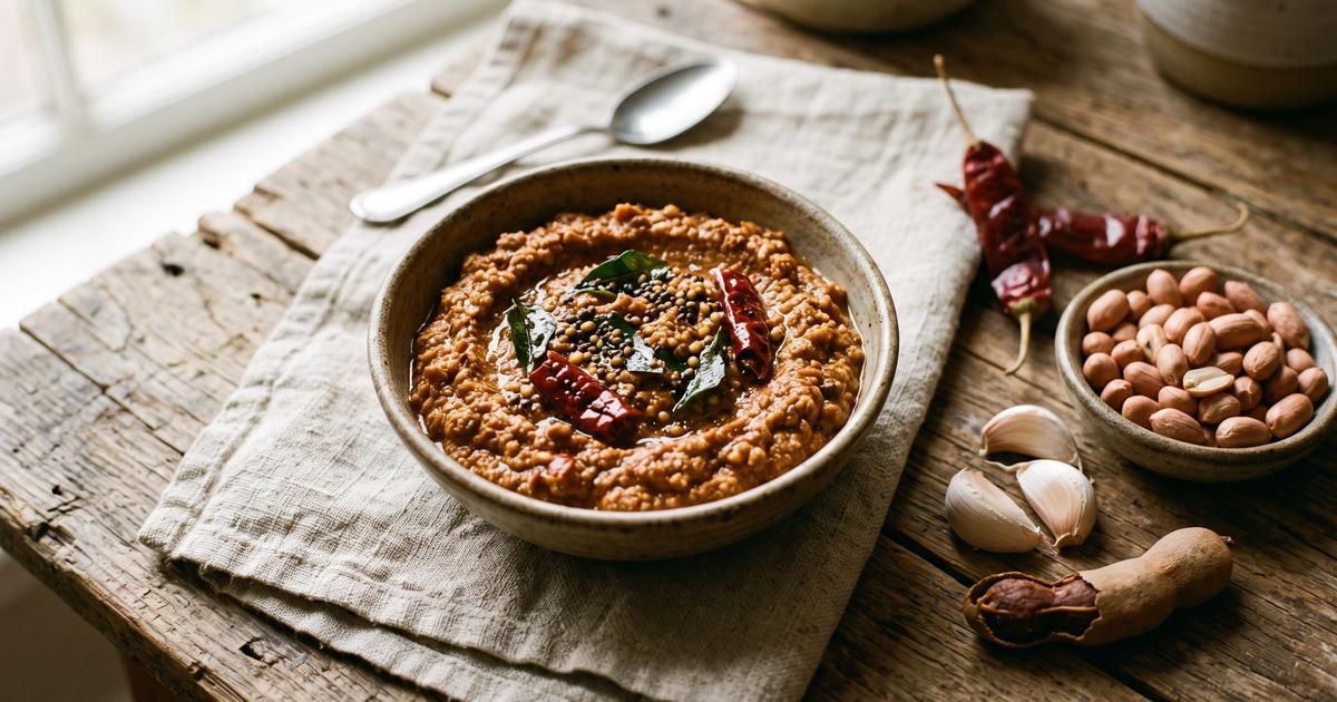 Andhra Peanut Chutney