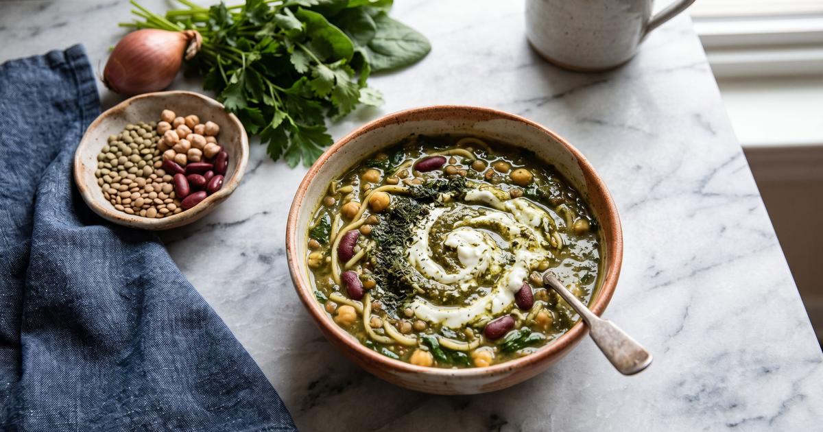 Ash-e Reshteh, Persian Noodle Soup