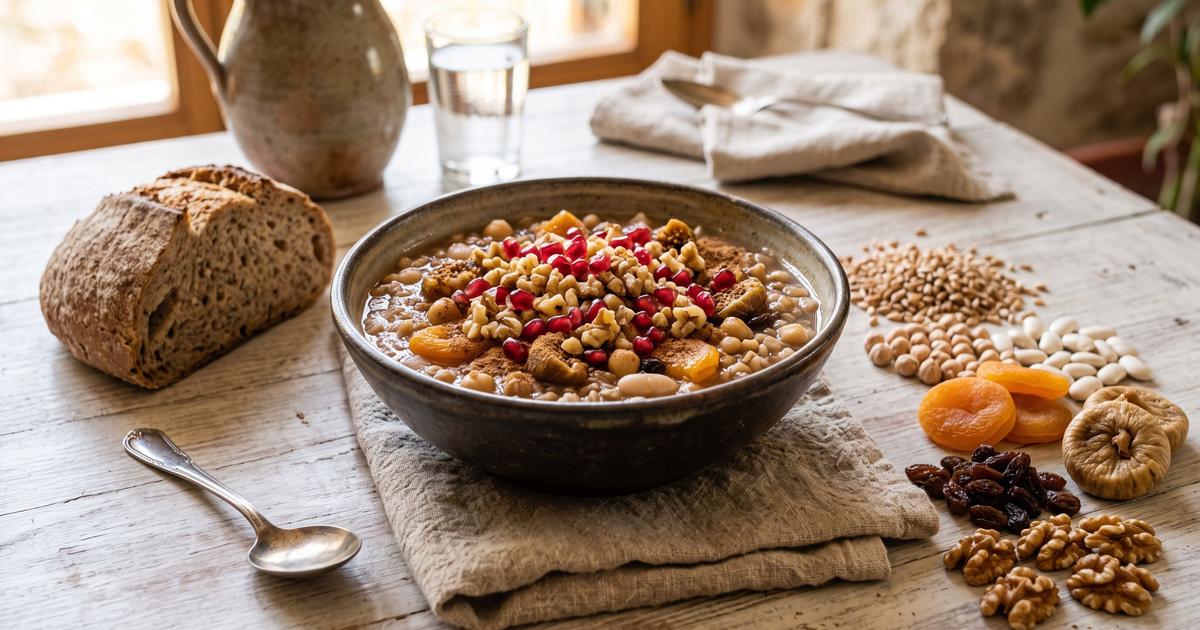 Aşure, Turkish Noah's Pudding