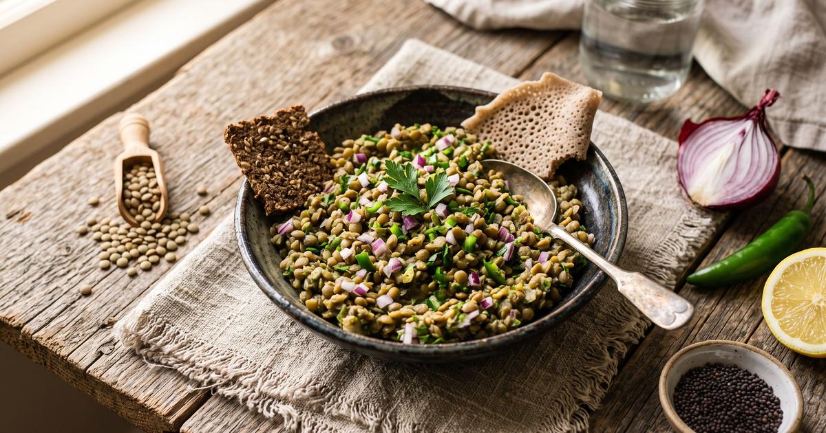 Azifa, Ethiopian Lentil Spread
