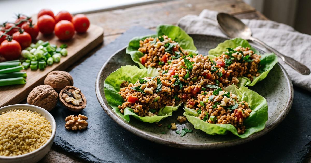 Batirik, Mersin Bulgur and Walnut Meze