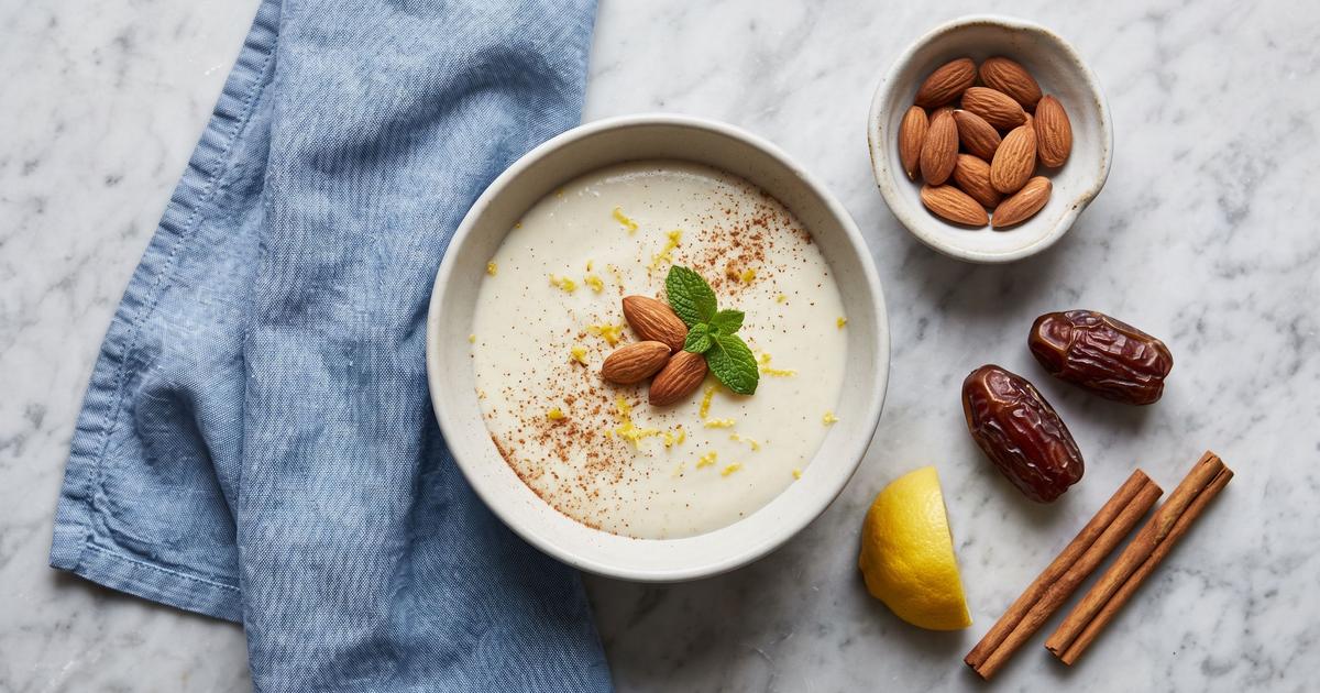 Biancomangiare, Sicilian Almond Blancmange
