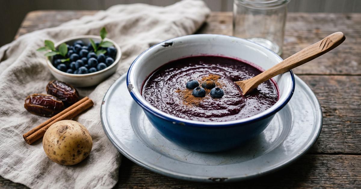 Blåbärssoppa, Swedish Blueberry Soup