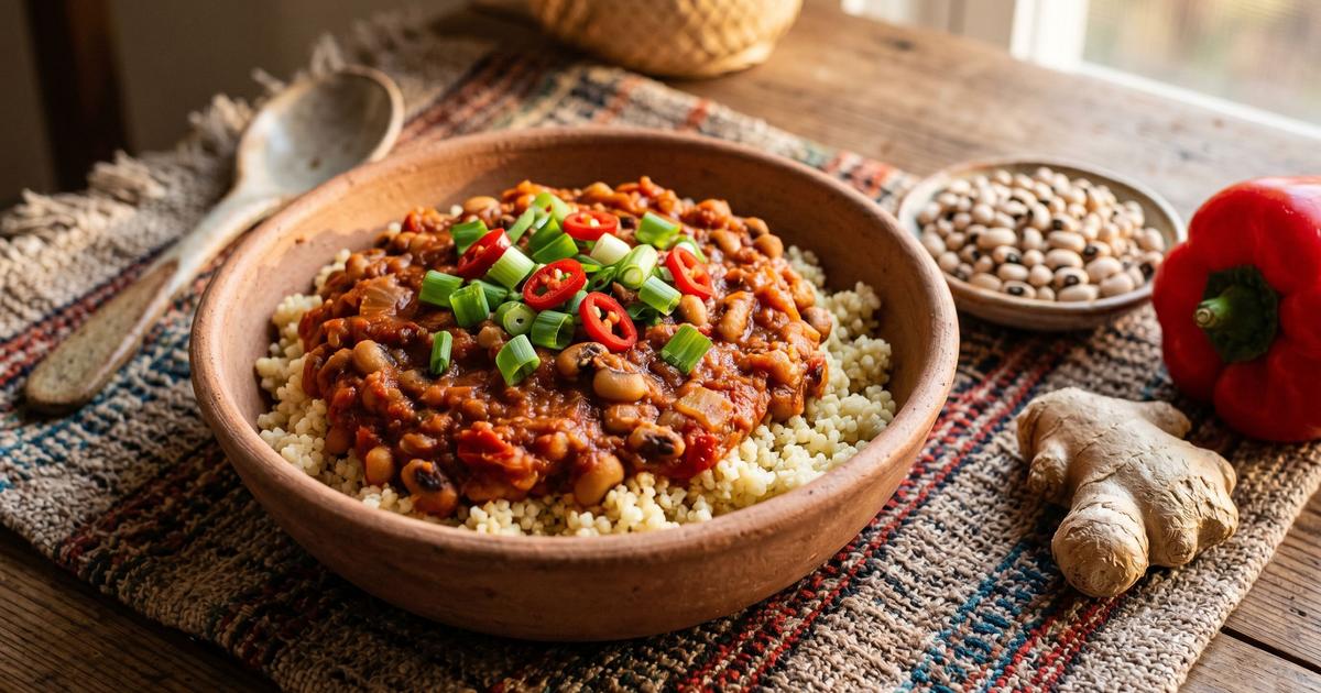 Black-Eyed Pea Stew (Red Red)