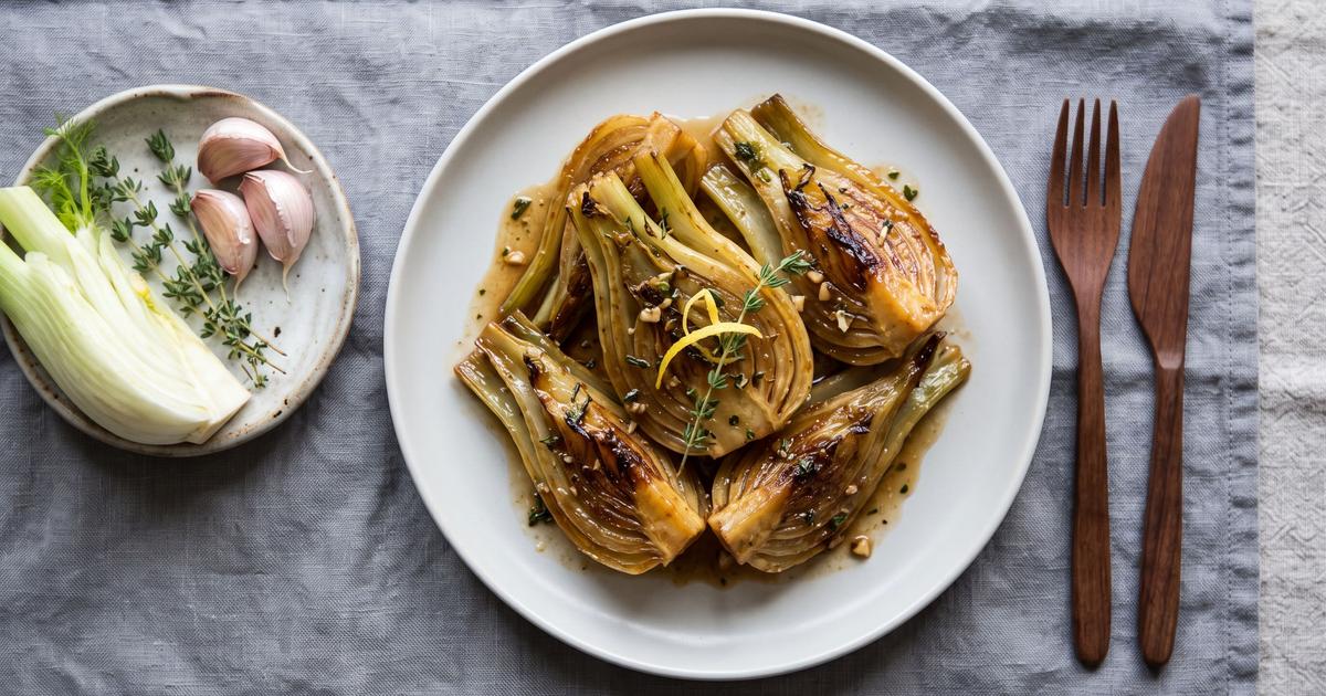 Braised Fennel with Thyme