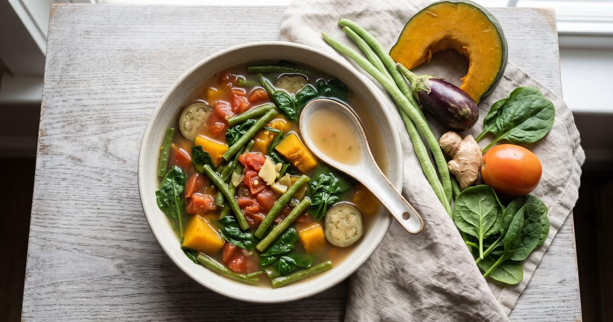 Bulanglang, Tagalog Vegetable and Tomato Soup
