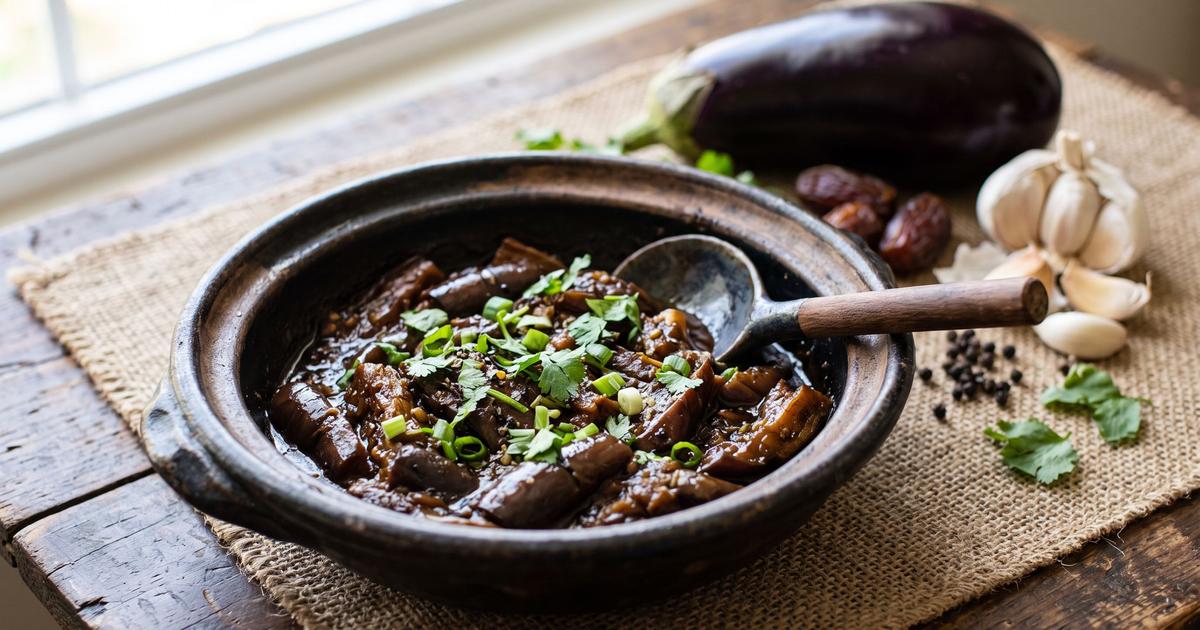Ca Tim Kho, Vietnamese Braised Eggplant
