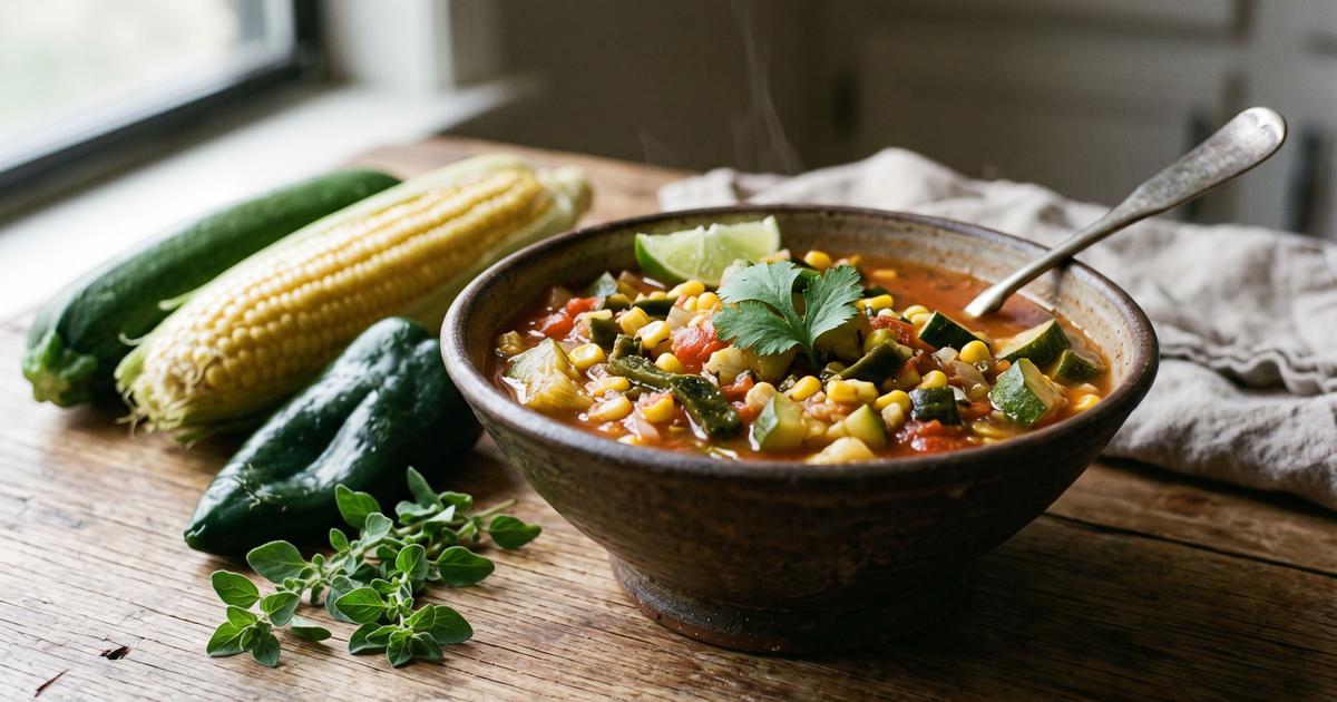 Calabacitas, Mexican Squash with Corn