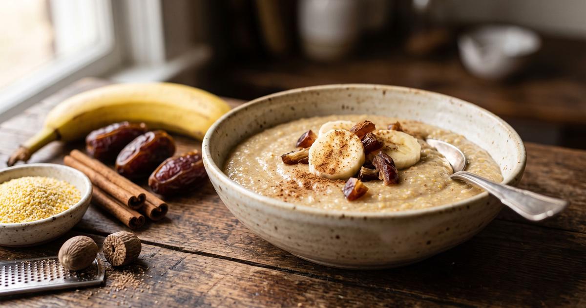 Caribbean Cornmeal Porridge