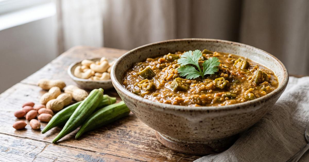 Caruru, Bahian Okra with Peanuts and Cashews
