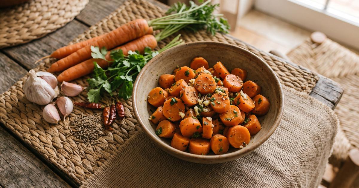 Cenouras à Algarvia, Portuguese Marinated Carrots