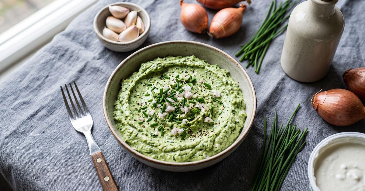 Cervelle de Canut, Lyonnais Herb Dip