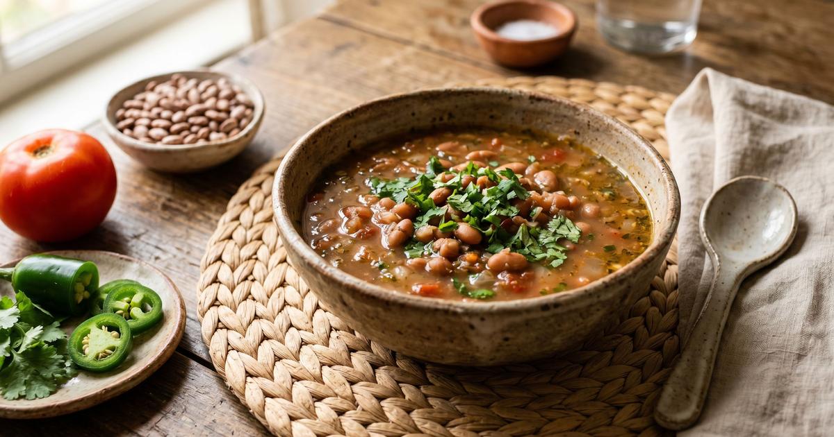 Charro-Style Pinto Beans