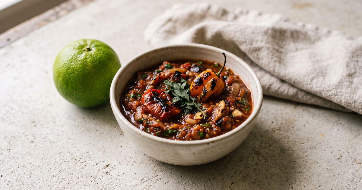 Chiltomate, Yucatecan Roasted Tomato Salsa