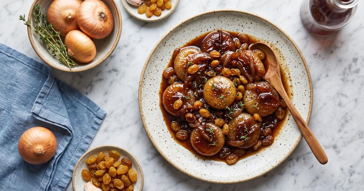 Cipolline in Agrodolce, Sweet and Sour Onions