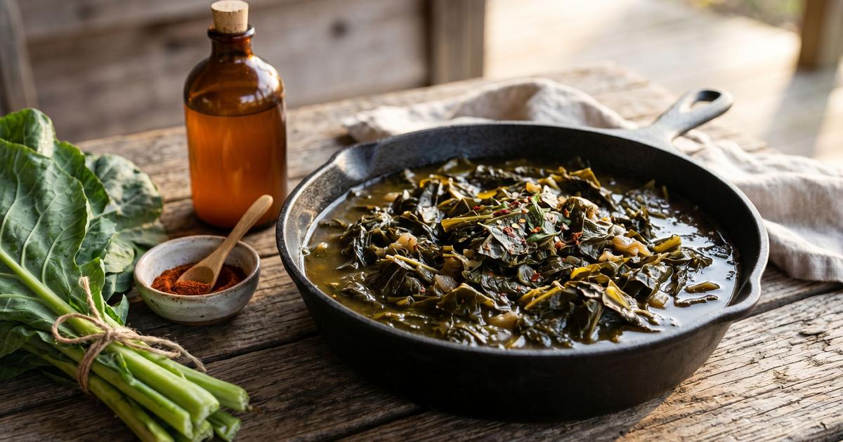 Collard Greens, Southern Style