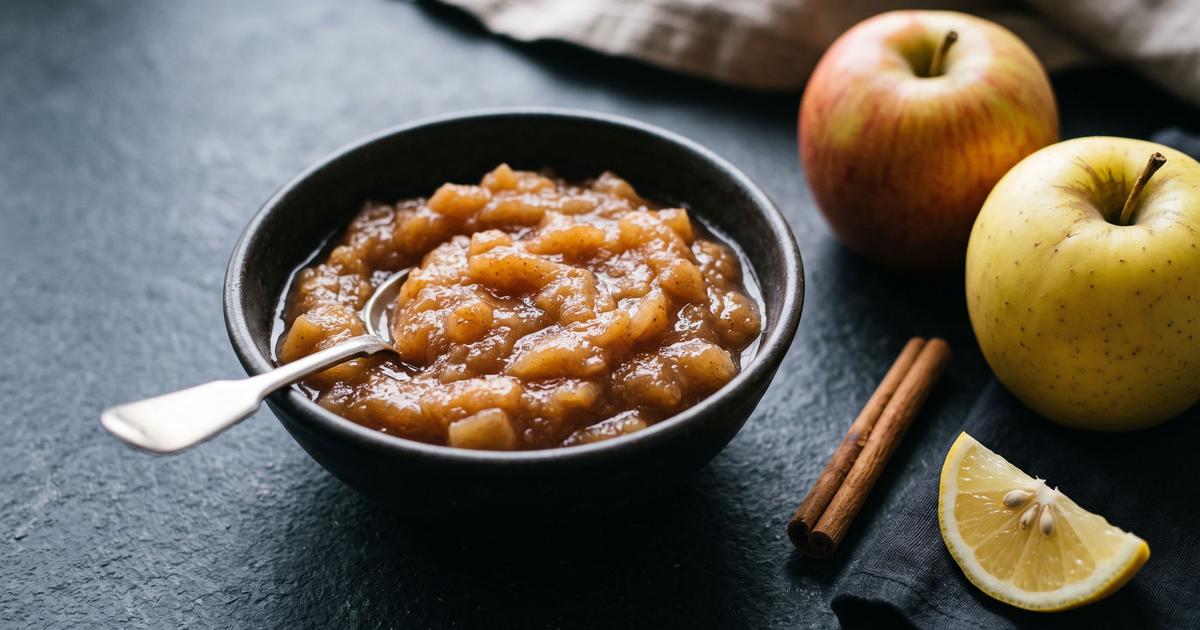 Compote de Pommes, French Apple Compote