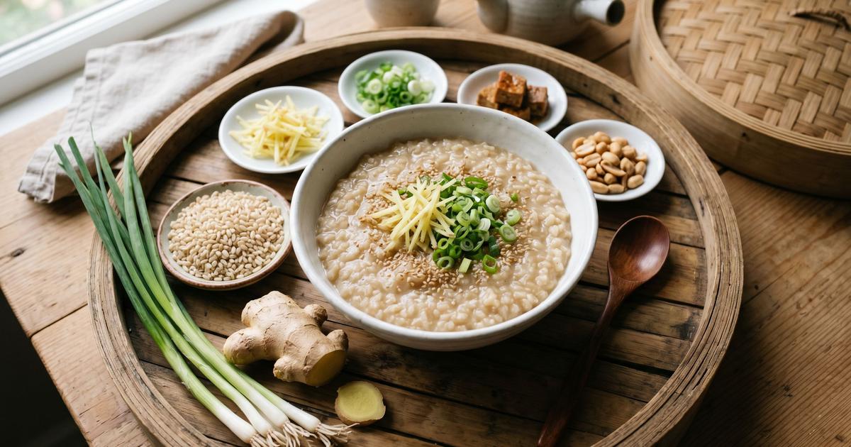 Congee with Toppings