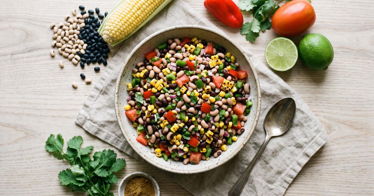 Cowboy Caviar, Texas Bean Salad