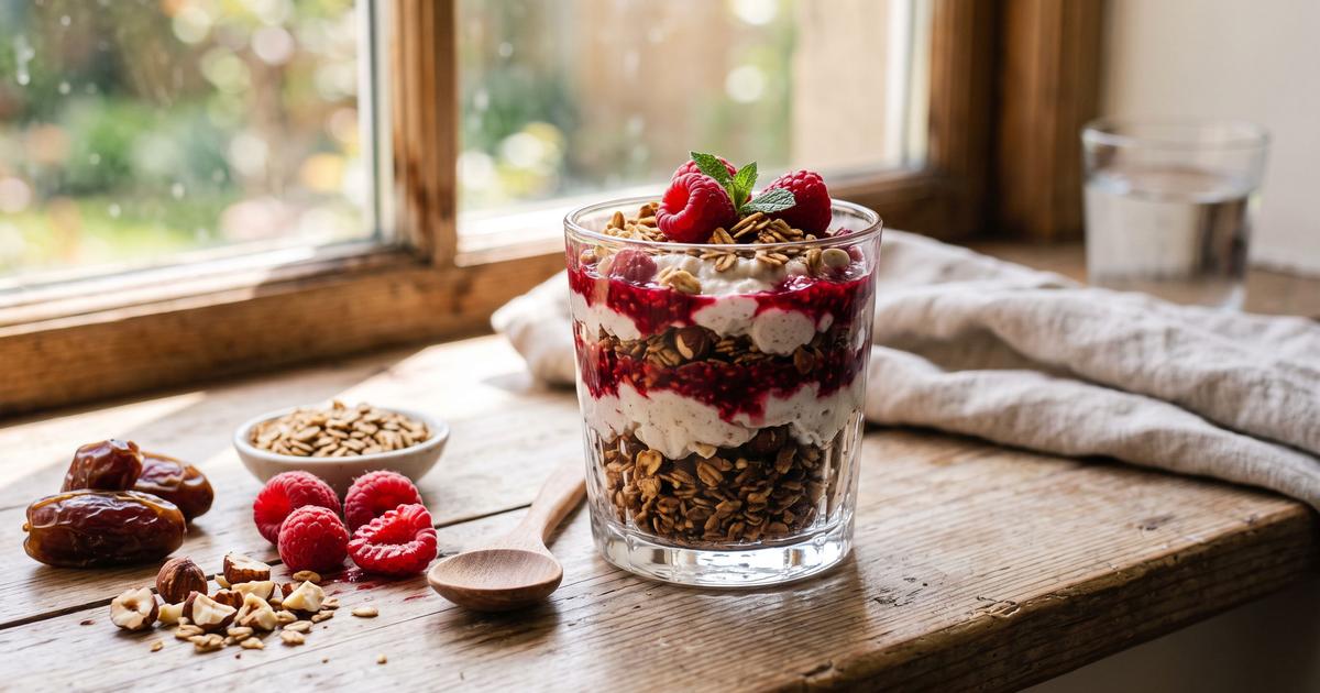 Cranachan-Style Toasted Oats and Raspberries