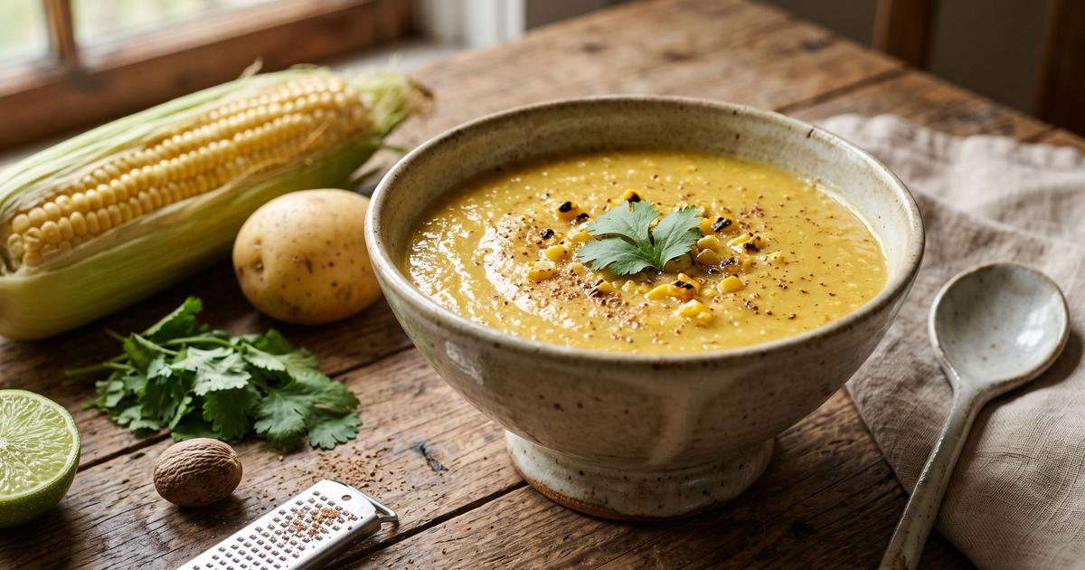 Creme de Milho, Brazilian Sweet Corn Soup