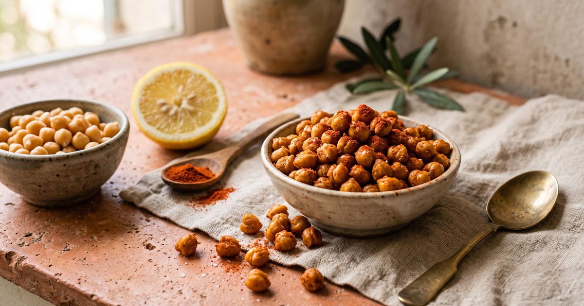 Crispy Roasted Chickpeas