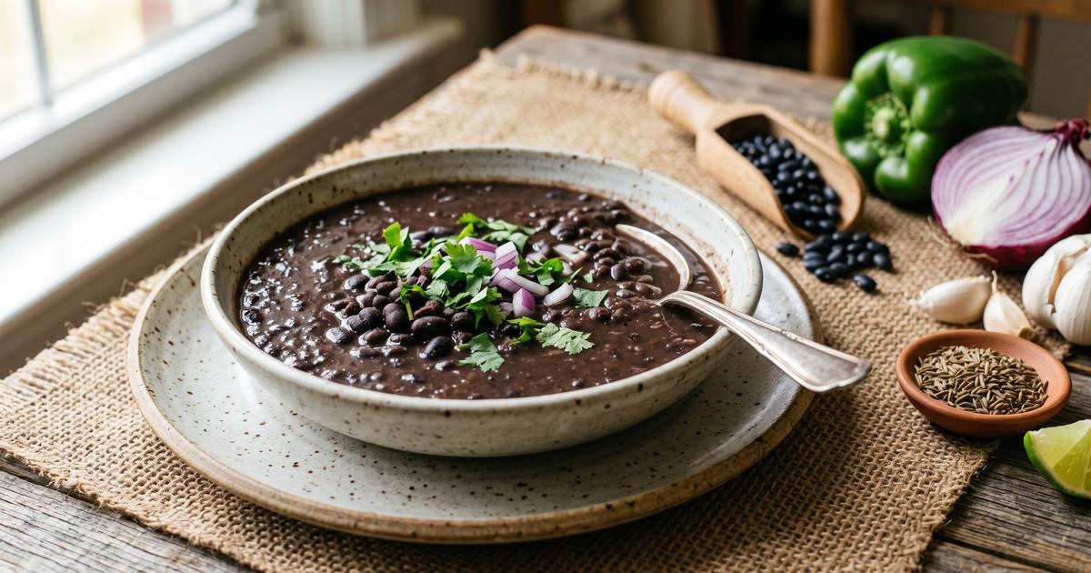 Cuban Black Bean Soup
