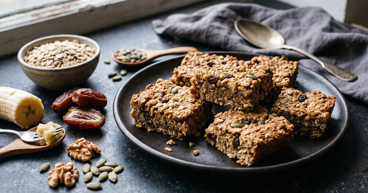 Date and Oat Flapjacks