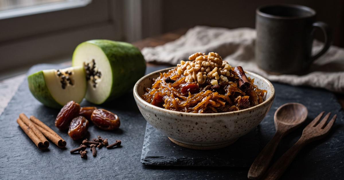 Doce de Mamao Verde, Brazilian Green Papaya Sweet