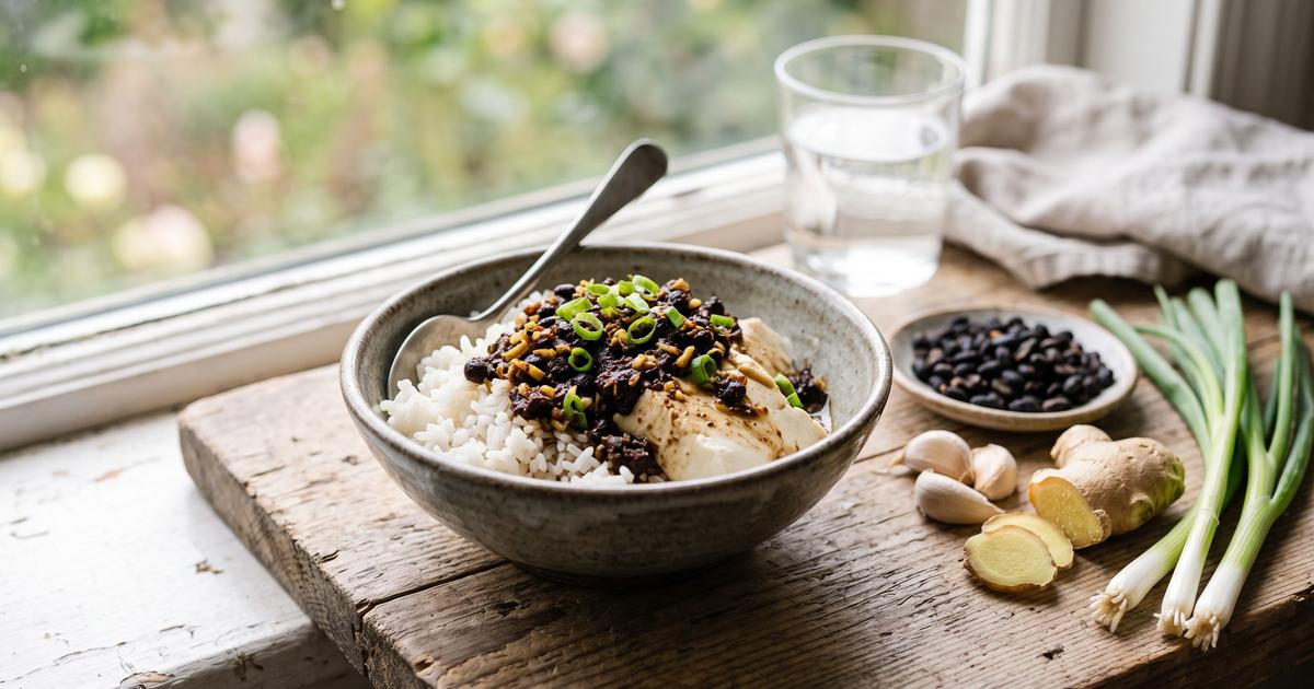 Douchi Jiang, Fermented Black Bean and Ginger Relish