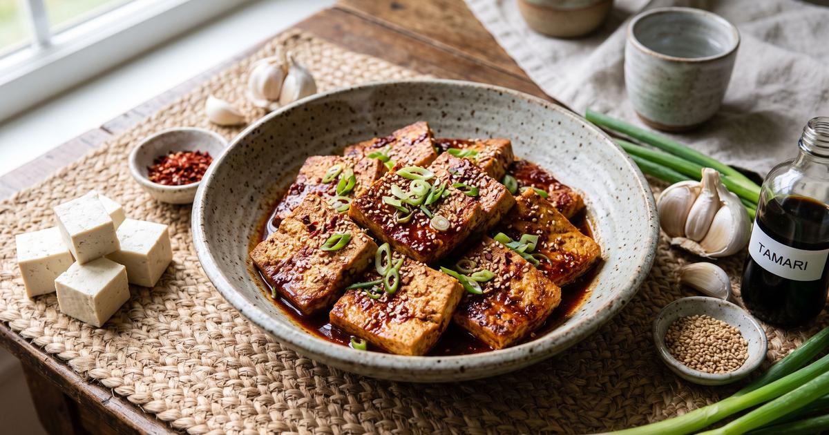 Dubu-jorim (Braised Tofu)