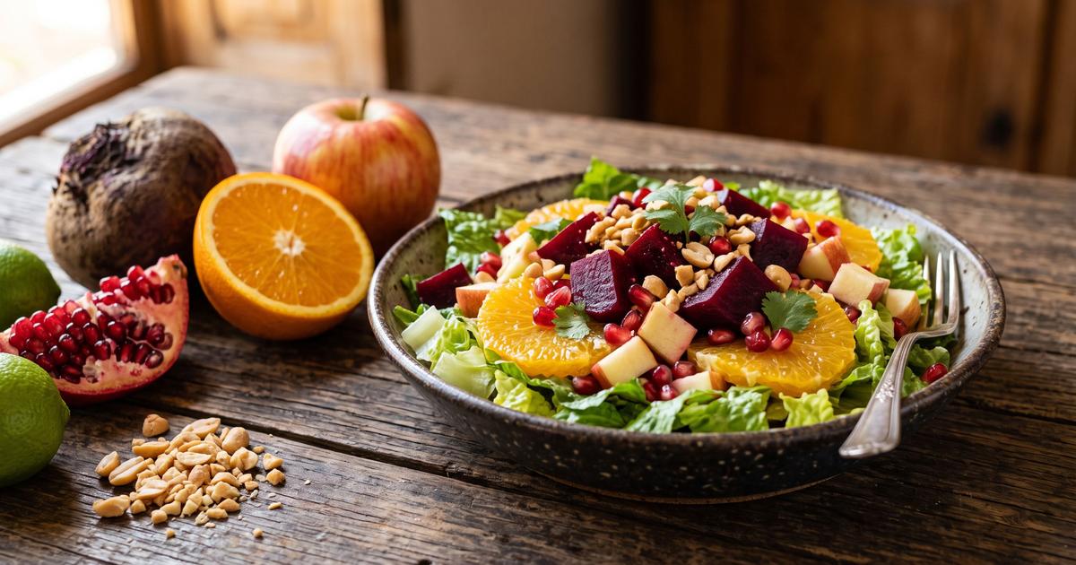 Ensalada de Nochebuena, Mexican Christmas Eve Salad