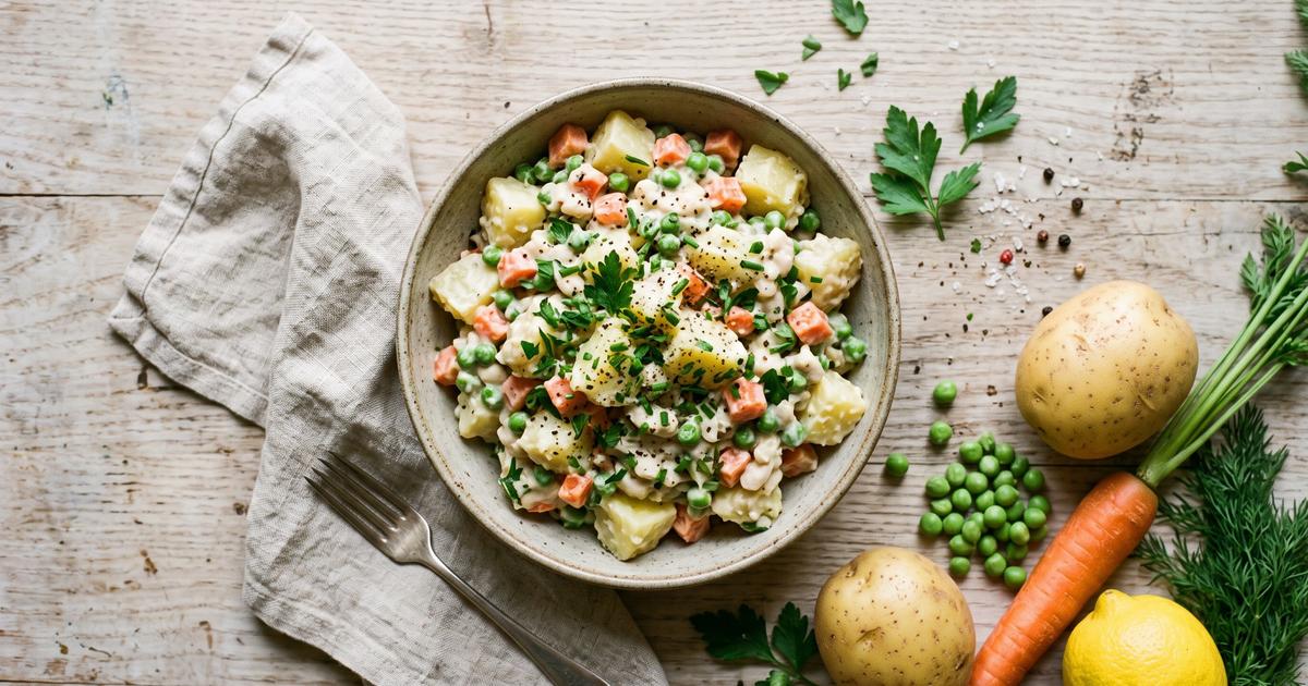 Ensaladilla Rusa, Spanish Potato Salad