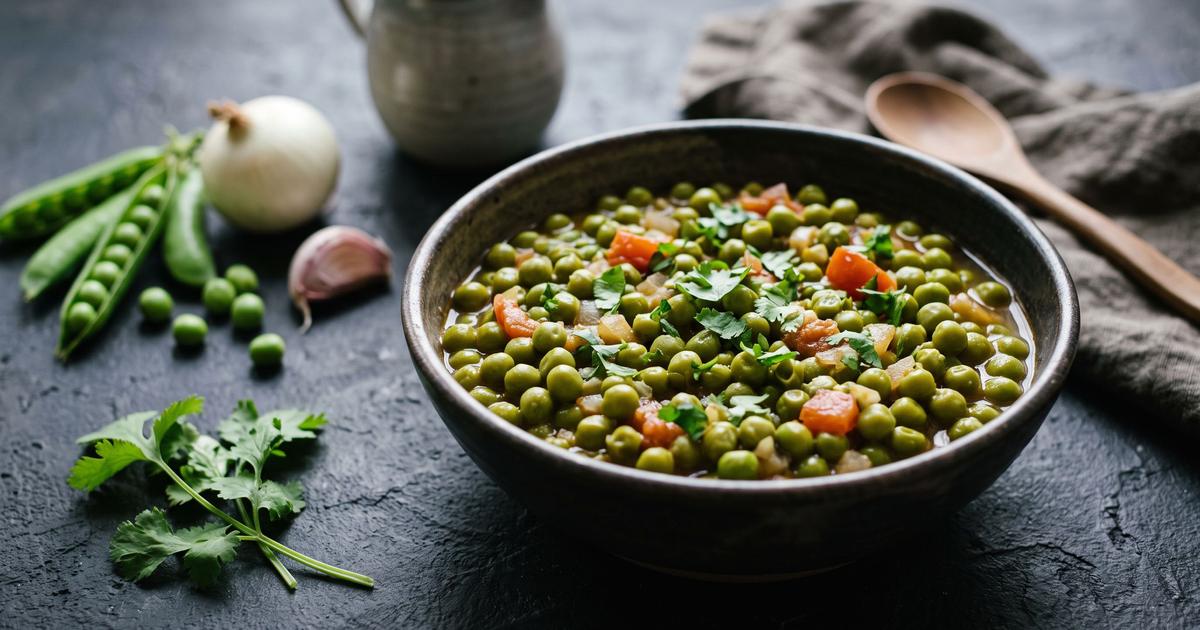 Ervilhas Guisadas, Portuguese Stewed Peas