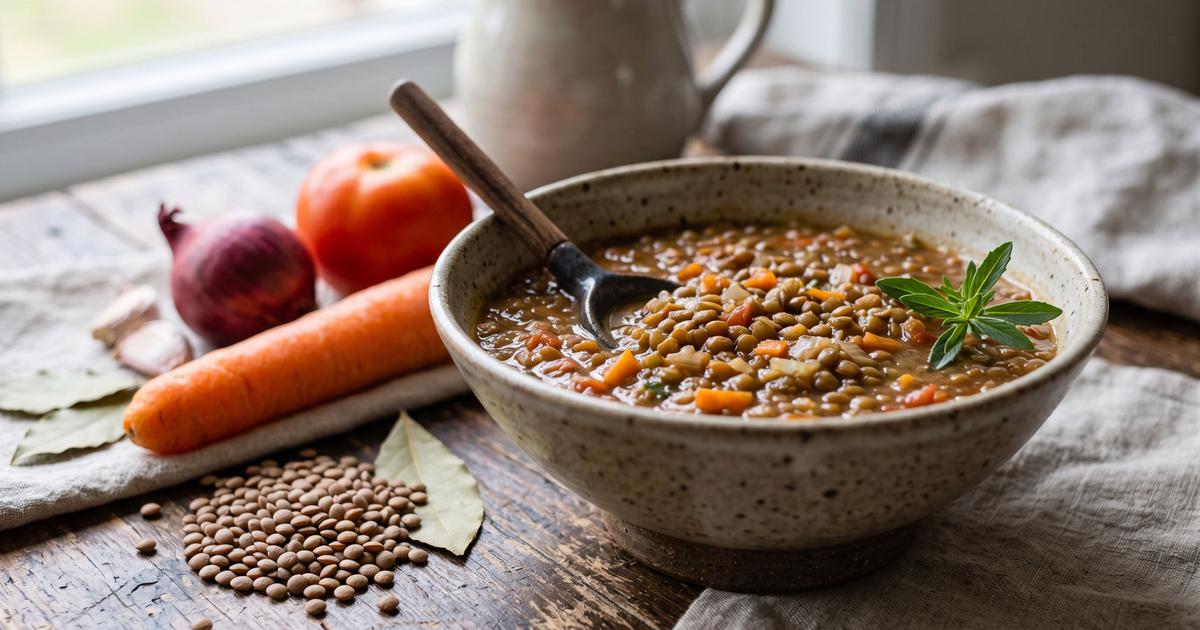 Fakes, Greek Lentil Soup