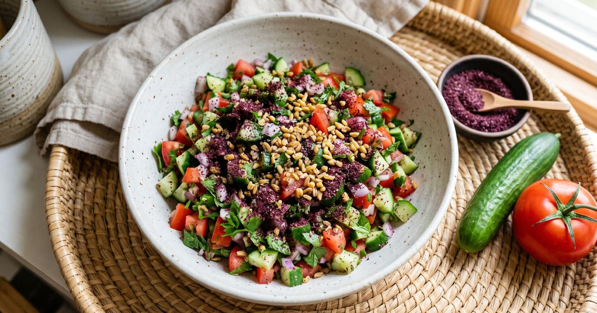 Fattoush, Bread-Free