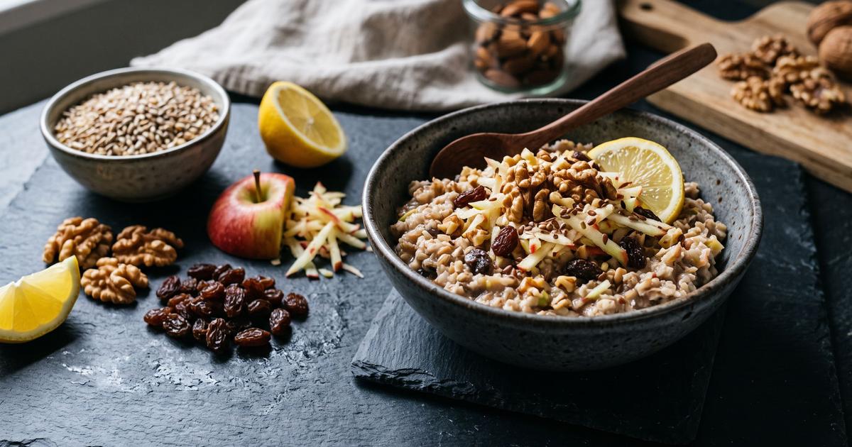 Frischkornbrei, German Fresh-Grain Porridge