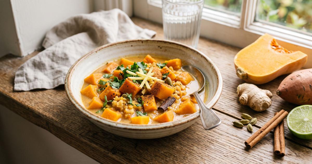 Futari, Swahili Spiced Pumpkin and Sweet Potato