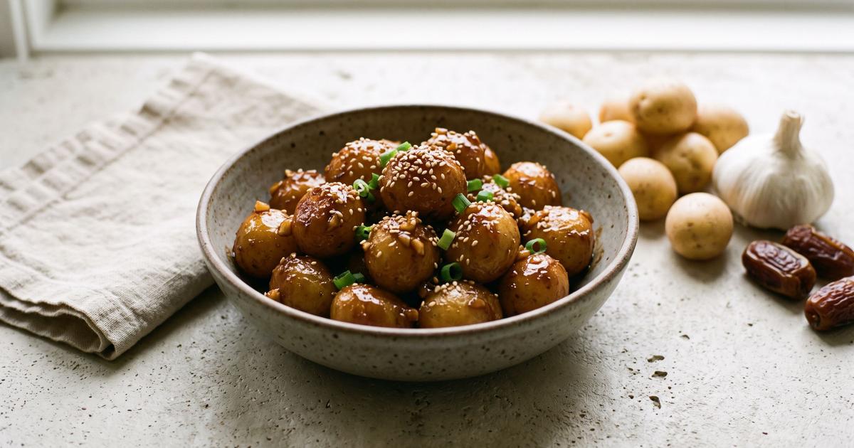 Gamja-jorim, Korean Soy-Braised Potatoes