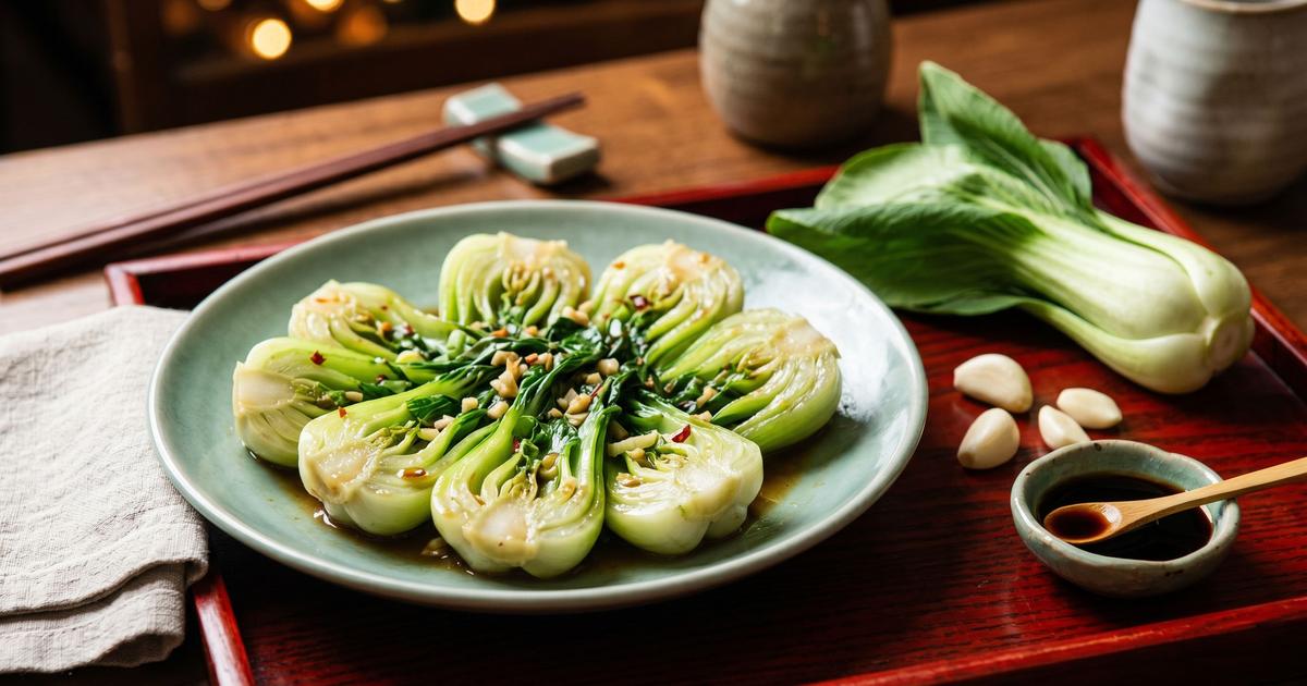 Garlic Bok Choy