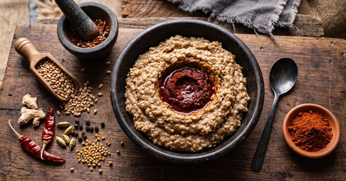 Genfo, Ethiopian Barley Porridge