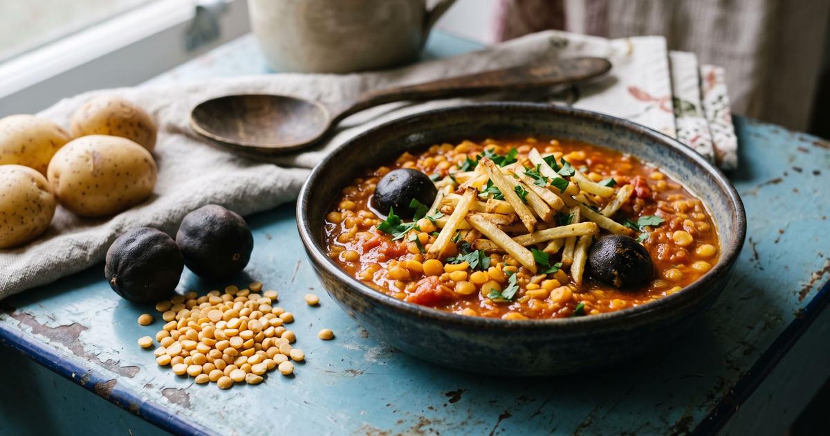 Gheime, Persian Split Pea Stew