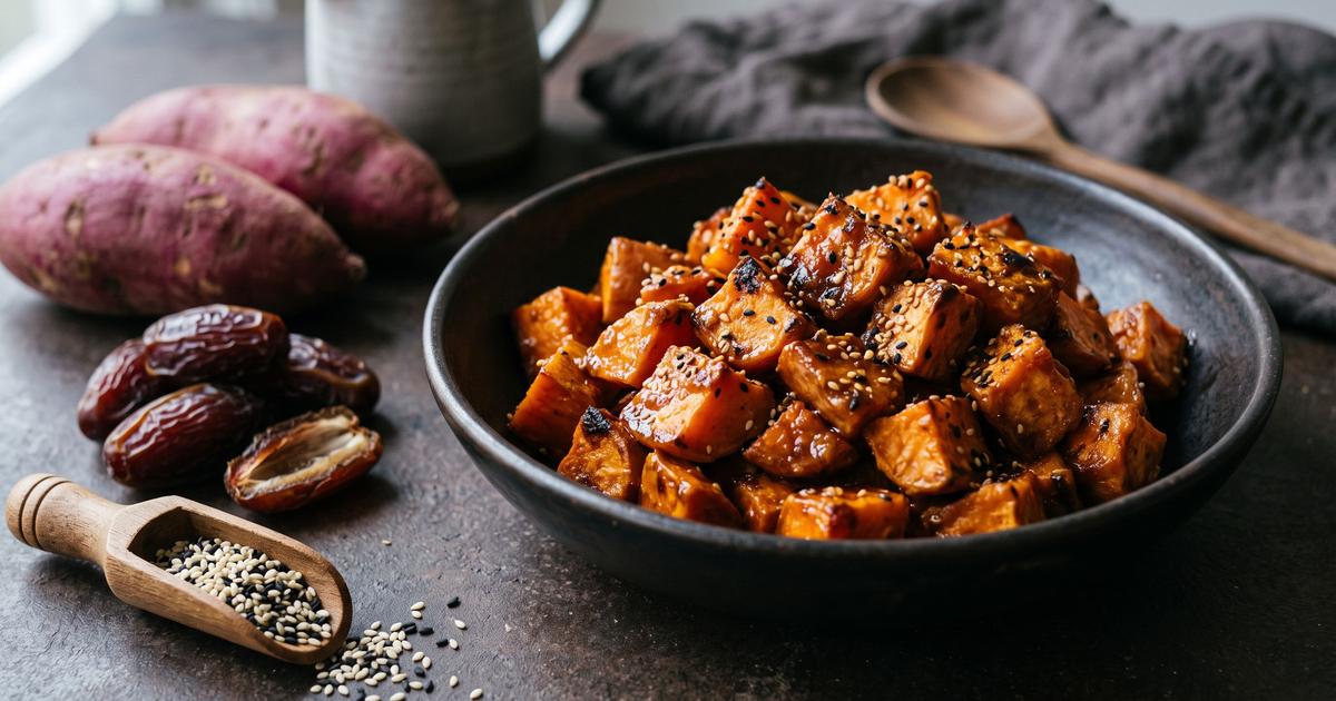 Goguma Mattang, Date-Glazed Sweet Potato